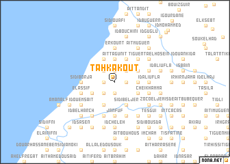 map of Tahkakout