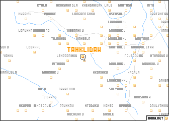 map of Ta-hkli-daw