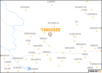 map of Tähkvere