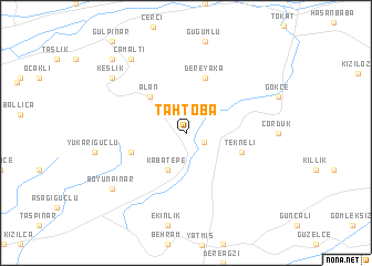map of Tahtoba