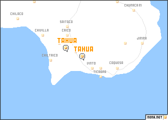 map of Tahua
