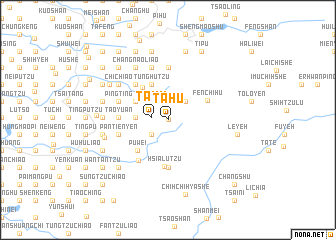 map of Ta-hu