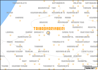 map of Taïba Amari Mbéri