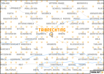 map of Taibrechting