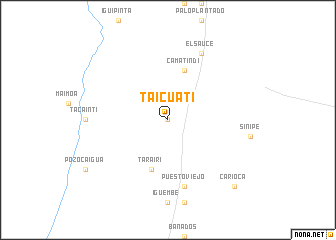 map of Taicuati