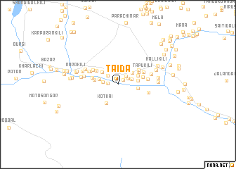 map of Taida