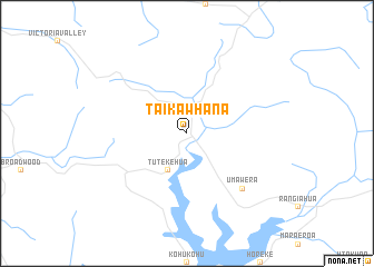 map of Taikawhana