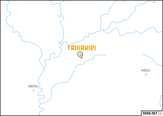 map of Taikawiri