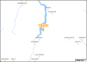 map of Taikri
