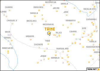 map of Taime