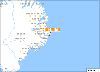 map of Tainabuna
