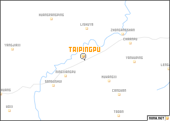 map of Taipingpu