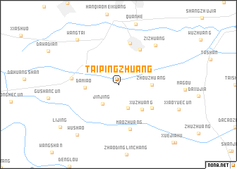 map of Taipingzhuang