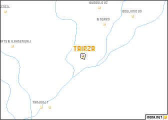 map of Tairza