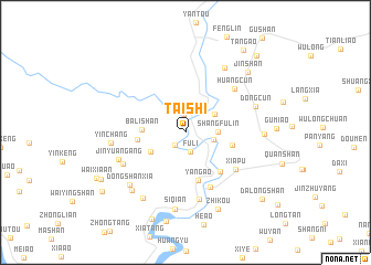 map of Taishi