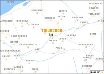 map of Táiuachon