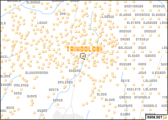 map of Taiwo Olobi