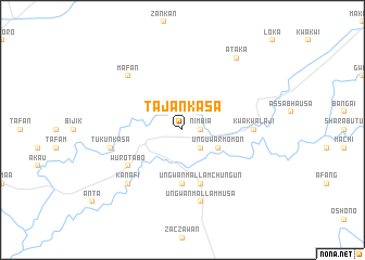 map of Tajan Kasa