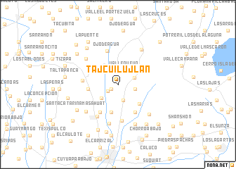 map of Tajcuilujlán