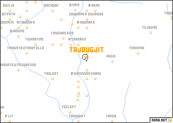 map of Tajougjit