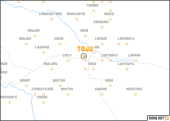 map of Taju