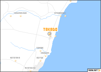 map of Takado