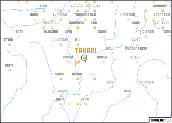 map of Takari