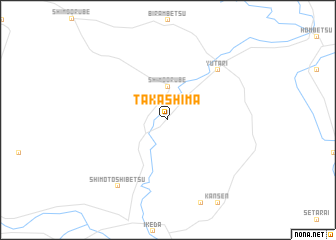 map of Takashima