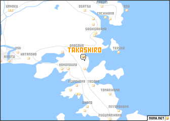 map of Takashiro