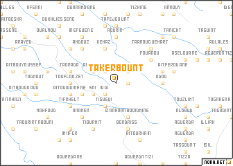 map of Takerbount