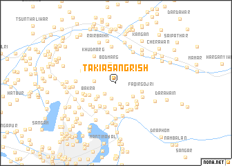 map of Takia Sangrish
