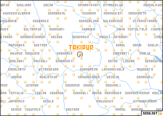 map of Takipur