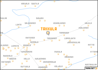 map of Takkula