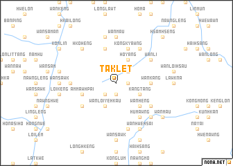 map of Taklet