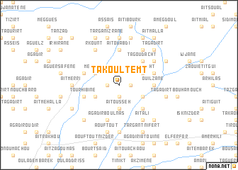 map of Takoultemt