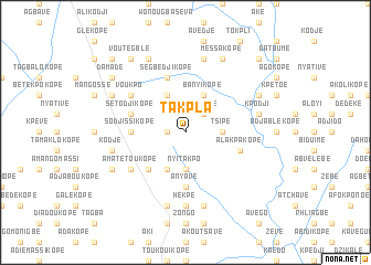 map of Takpla