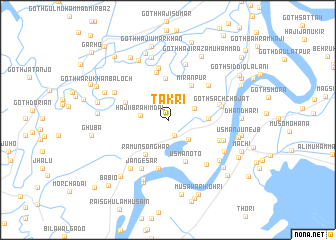 map of Takri