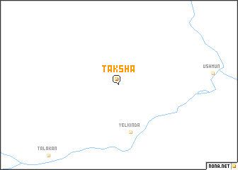map of Taksha