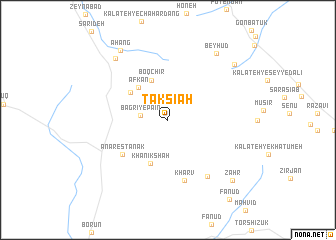 map of Tak Sīāh