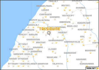 map of Taksiouine