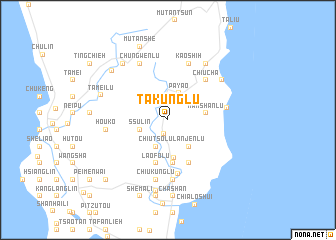 map of Ta-kung-lu