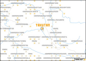 map of Takutan