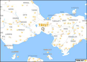 map of Takut