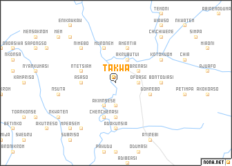 map of Takwa