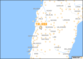 map of Talaba