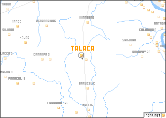 map of Talaca