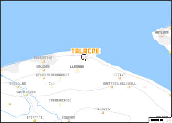map of Talacre