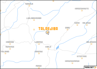 map of Tala-Ejiba