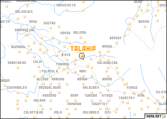 map of Talahip