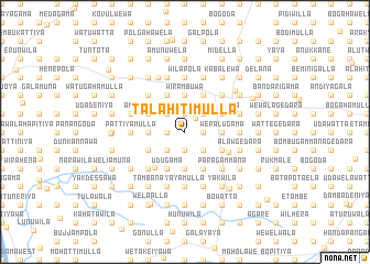 map of Talahitimulla
